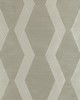 Kravet Wallcovering CHAINLINK EMB SISAL GREY