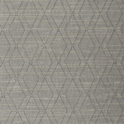 ARCHETYPE WHF3110 SLATE Thom Filicia WHF3110.WT Grey VINYL - 86%;CELLULOSE - 7%;POLYESTER - 7% Diamonds and Ogee 