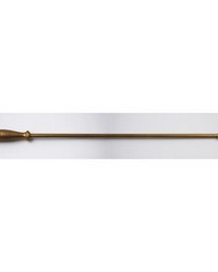 120 Custom Length Metal Baton Gold Patina by  Brimar 