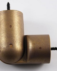 1.5 Adjustable Metal Elbow Gold Patina by  Brimar 
