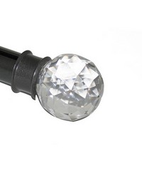 Crystal Finial Gun Metal by  Brimar 