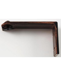 Top Mounted Bracket Aged Copper by   