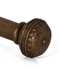 Portledge Finial Dark Walnut by   