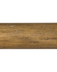 4 Ft Smooth Wood Pole Antique Oak by  Brimar 