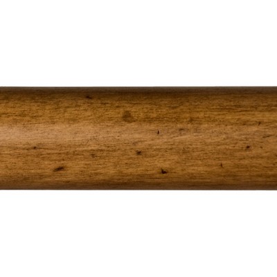 Brimar 4 Ft Smooth Wood Pole Pine in English Manor DEM20-PNE  A Whole Enchilada Wood Curtain Rods 