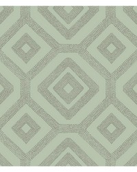 Modern Shapes French Knot Wallpaper by  Michaels Textiles 