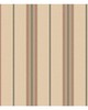 Carey Lind Menswear Ralph Stripe Removable Wallpaper Beiges/Browns