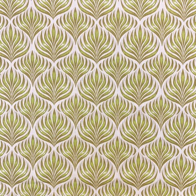Magnolia Fabrics Rumi Lemongrass 10379 Green Multipurpose COTTON  Blend Fire Rated Fabric Trellis Diamond  CA 117  Small Print Floral  Retro Floral  Fabric