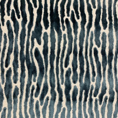 Magnolia Fabrics Mazen Lake 10392 Blue POLY  Blend Abstract  Heavy Duty Contemporary Velvet  Fabric