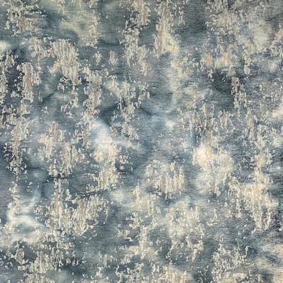 Magnolia Fabrics Beck Storm 10396 Blue VIS  Blend Fire Rated Fabric Abstract  Medium Duty CA 117  Fabric