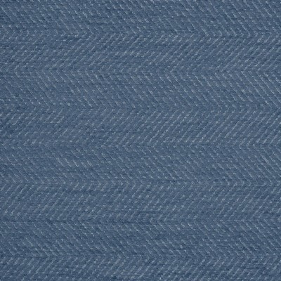 Magnolia Fabrics Insideout Kenzie Riviera 10557 Blue Poly  Blend Fire Rated Fabric CA 117  NFPA 260  Herringbone  Fabric