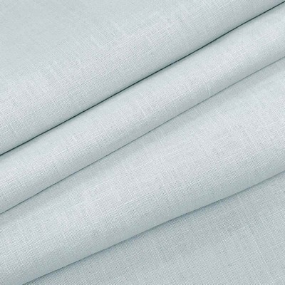 Magnolia Fabrics Emma Linen Capri 10633 Blue %  Blend Fire Rated Fabric Medium Duty CA 117  100 percent Solid Linen  Fabric