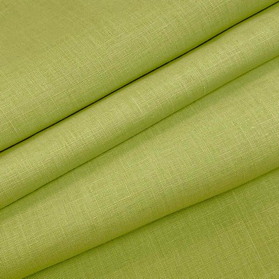 Magnolia Fabrics Emma Linen Apple Green 10639 Green %  Blend Fire Rated Fabric Medium Duty CA 117  100 percent Solid Linen  Fabric