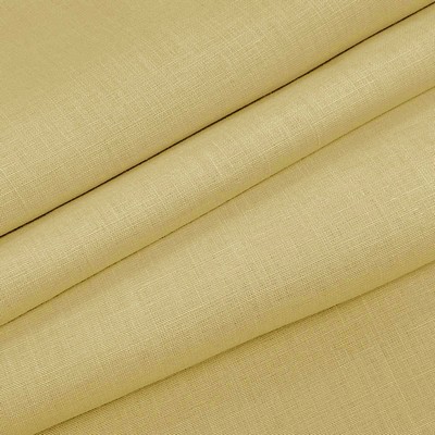 Magnolia Fabrics Emma Linen Butter 10642 Yellow %  Blend Fire Rated Fabric Medium Duty CA 117  100 percent Solid Linen  Fabric