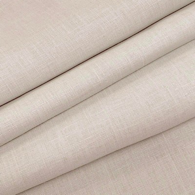 Magnolia Fabrics Emma Linen Silver 10650 Silver %  Blend Fire Rated Fabric Medium Duty CA 117  100 percent Solid Linen  Fabric