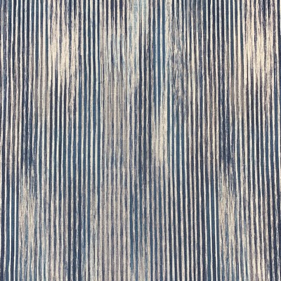 Magnolia Fabrics Zenith Lake 10659 Blue REC  Blend Fire Rated Fabric Geometric  CA 117  NFPA 260  Striped  Fabric