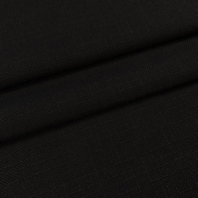 Magnolia Fabrics Flash Black 10980 Black Multipurpose POLY POLY Fire Rated Fabric High Performance CA 117  Fabric