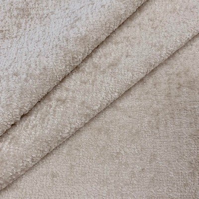 Magnolia Fabrics Plush Beige 11019 Beige Multipurpose POLY POLY Fire Rated Fabric Traditional Chenille  High Performance CA 117  Fabric