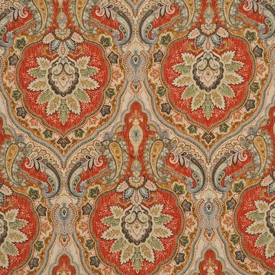 Magnolia Fabrics Jillayne Traditional Red MULTIPURPOSE Classic Damask   Fabric MagFabrics  MagFabrics Jillayne Traditional