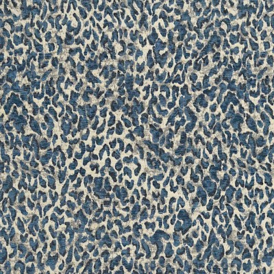 Magnolia Fabrics Trombet Denim Blue UPHOLSTERY Fire Rated Fabric Animal Print  CA 117   Fabric MagFabrics  MagFabrics Trombet Denim