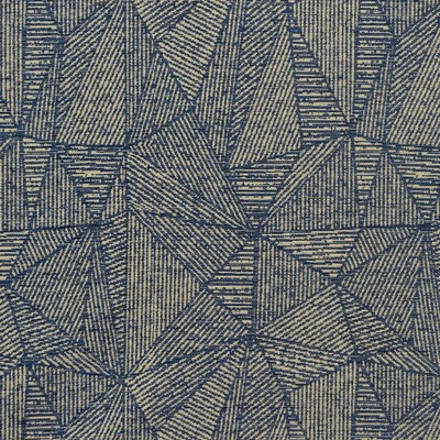 Magnolia Fabrics Chardo Blue Blue Upholstery POLY Fire Rated Fabric Geometric  Medium Duty CA 117   Fabric MagFabrics  MagFabrics Chardo Blue