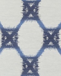 Yuan Trellis Indigo by  Bailey and Griffin 