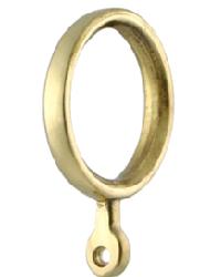 Brass Curtain Rings with Eye by   