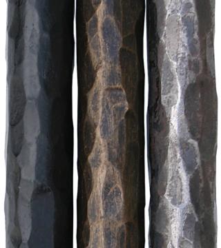Vesta Iron Rod Hammered 1 Inch Diameter Blacksmith 259000 
