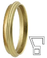 Cuffed Curtain Ring with Clip by  Winfield Thybony Design 