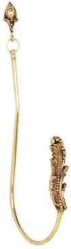 Vesta Swivel Holdback Ornate Castilian 907620 Brass  Curtain Tie Backs 
