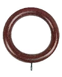 Plain Wood Curtian Ring for 2 Inch Rod by   