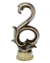 Arabesque Scroll Antique Brass by   