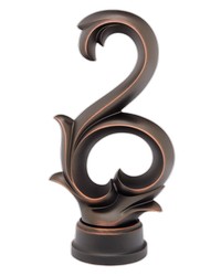 Arabesque Scroll Iron Copper by   