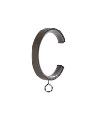 C-Ring with Eyelet Antique Pewter Package of 8 by  Finestra 