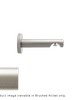 Aria Metal H-Rail Wall Bracket Brushed Nickel