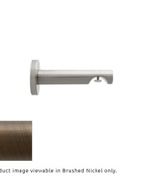 H-Rail Wall Bracket Brushed Bronze by  Aria Metal 