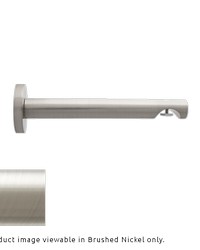 H-Rail Extended Wall Bracket Brushed Nickel by  Finestra 