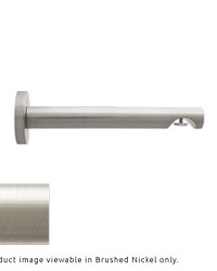 H-Rail Extended Wall Bracket Brushed Nickel by  Aria Metal 