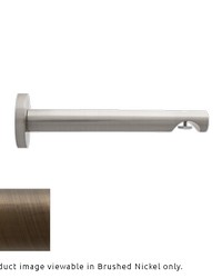 H-Rail Extended Wall Bracket Brushed Bronze by  Finestra 