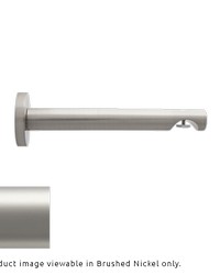 H-Rail Extended Wall Bracket Satin Nickel by  Finestra 