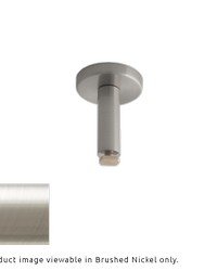 H-Rail Ceiling Bracket Brushed Nickel by  Aria Metal 