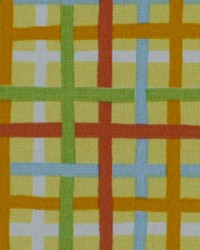 Baja Plaid Lemon by  Robert Allen 