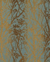 Soft Vines Chambray by   