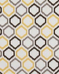 Ikat Trellis Citrine by   