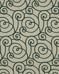 Flocked Scroll Jewel by   