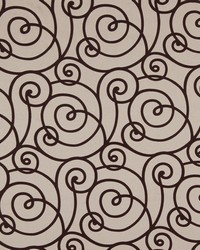 Flocked Scroll Truffle by   