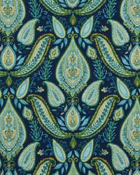 Ombre Paisley Ultramarine by   