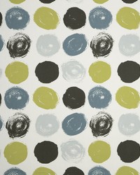 Brushed Dot Peacock by  Robert Allen 