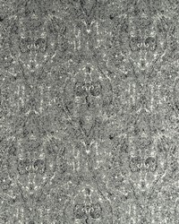 Ogee Paisley Pewter by   