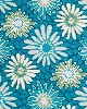 Robert Allen Tactile Flora Turquoise